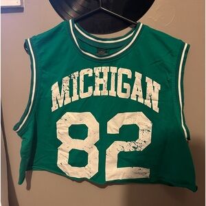 michigan tank top